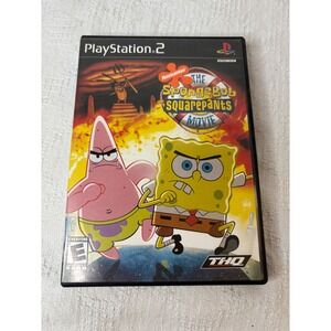 Spongebob Squarepants Movie PS2 Game Nickelodeon Adventure Platformer